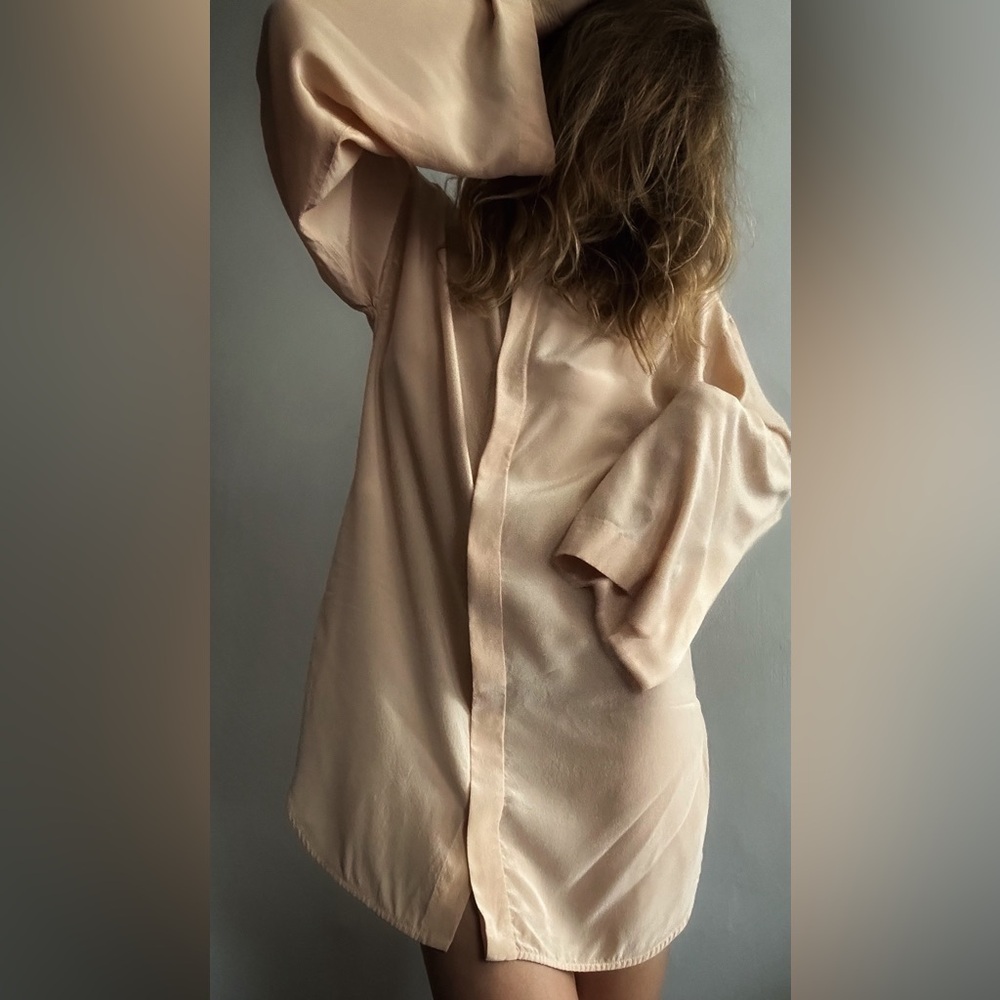 Céline Silk Cream Blouse